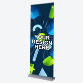 Lofaris Custom Printing Logo Wide Base Roll Up Banner Stand